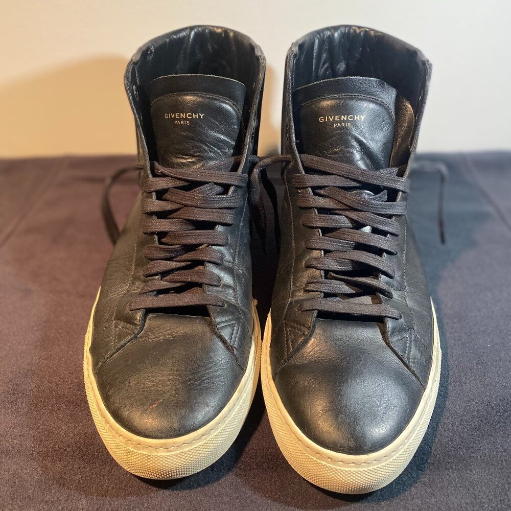 Givenchy Leather High Top Sneaker